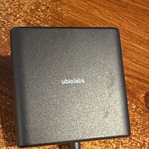 Ubiolabs Black USB Wall Charger - Compact Travel Adapter